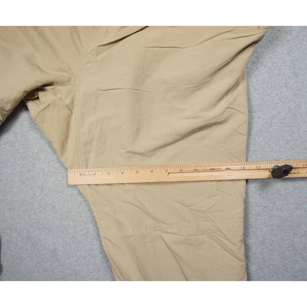 Vintage Patagonia Pants‎ Mens XLarge Beige Belted Hike Camp Outdoors Casual